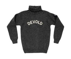 Devold - Nansen Legacy High Neck - Pull en laine - S - anthracite / off-white