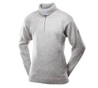 Devold Nansen Zip Neck M mélange de gris