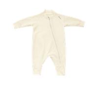 Devold - Nibba Merino Playsuit Baby - T-shirt en laine mérinos enfant Raw White - Taille de l'enfant 62 cm