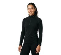 Devold - Duo Active Merino 205 Zip Neck - Maillot thermique laine mérinos femme Black - XS