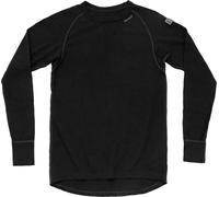 Devold of Norway - Sous-vêtement thermique en laine de mérinos - Expedition Merino 235 Z.Neck W Black pour Femme en Laine - Taille XS - Noir Noir XS