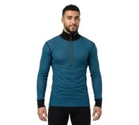 Devold Of Norway Wool Mesh 190 Half Zip Long Sleeve T-shirt Bleu M Homme