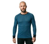 Devold Of Norway Wool Mesh 190 Long Sleeve T-shirt Bleu XL Homme