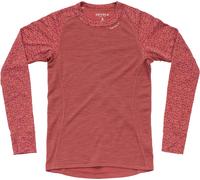 Devold of Norway - T-shirt thermique en laine de mérinos - Duo Active Merino 205 Shirt W Marsala pour Femme en Laine - Taille M - Rouge Rouge M