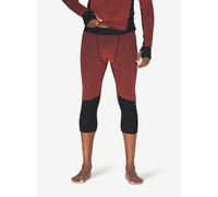 Devold - Reverso Merino 3/4 Longs - Collant thermique laine mérinos homme Brick - M