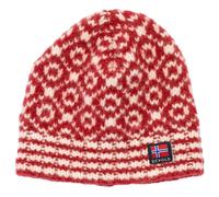 Devold - Svalbard Wool Beanie - Bonnet Hindberry / Offwhite - 58 cm