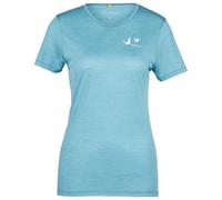 Devold - Women's Active Birds Tee - Haut en mérinos - XL - skyblue