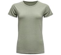 Devold - Women's Breeze Plus Merino 200 T-Shirt - Sous-Vêtement Mérinos Taille M, Vert Olive