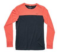 Devold - Women's Classic Linear L/S - Haut en mérinos - S - ink / coral