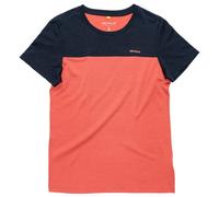 Devold - Women's Classic Linear Tee - Haut en mérinos - L - ink / coral