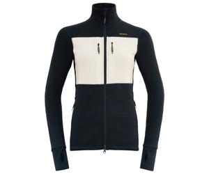 Devold - Women's Egga Grid Merino Jacket - Veste en laine mérinos - XL - ink / off-white
