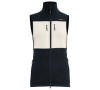 Devold - Women's Egga Grid Merino Vest - Gilet en laine - L - ink / off-white