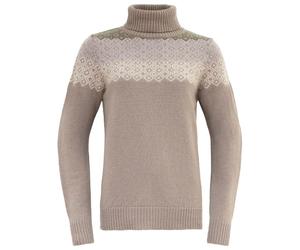 Devold - Women's Syvde Wool High Neck - Pull en laine - XS - stone