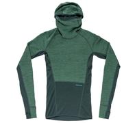 Devold - Women's Tuvegga Merino Hoodie - Sous-vêtement mérinos - L - woods