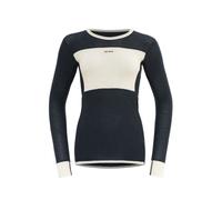 Devold - Wool Mesh 190 Shirt - Maillot thermique laine mérinos femme Ink / Offwhite - S