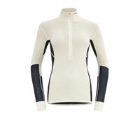 Devold - Wool Mesh 190 Zip Neck - Maillot thermique laine mérinos femme Ink / Offwhite - S