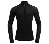 Devold - Wool Mesh 190 Zip Neck - Sous-vêtement mérinos - S - caviar