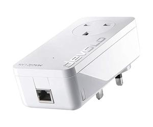 devolo 8254 Magic 2-2400 Adaptateur CPL supplémentaire (jusqu'à 2400 Mbit/s pour votre réseau domestique Powerline, 1 port LAN Go, idéal pour les jeux en ligne, streaming UHD 4K/8K, travail à domicile