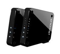 Devolo Giga Gate Adaptateur WLAN Bridge Simple (2 GBIT/S, 1 x Port Gigabit Haute Vitesse, 4 x Ports Fast Ethernet, Ruban de Connexion par 5 GHz, Provenant de Cryptage AES Expérience Multimédia, Noir