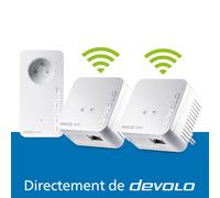 DEVOLO Magic 1 WiFi mini - Multiroom Kit - 3 adaptateurs CPL - 1200 Mbit/s