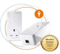 devolo Magic 2-2400 Lan Powerline Starter Kit: Powerline Kit (Up To 2400 Mbps Fo