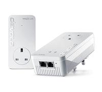 devolo Magic 2-2400 Wi-Fi 6 : kit de démarrage Powerline, Wi-Fi Mesh Mesh WiFi, streaming UHD 4K/8K et travail à domicile stable (jusqu'à 2400 Mbits/s Powerline & 1800 Mbps WiFi 6, 3 ports LAN Gb, G.hn)