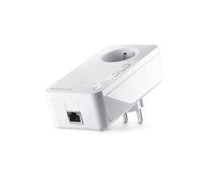Devolo Magic 2 LAN : Adaptateur CPL 2400 Mbit/s, Gigabit Ethernet, portée 500m, modulation 4096-QAM, cryptage AES 128-bit, compatible Windows/Linux/macOS/Android/iOS