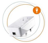 Devolo Magic 2 LAN Ajouter sur Adaptateur Powerline jusqu'à 2400 Mbps pour Votre réseau Powerline Accueil, 1x Gigabit LAN Port, Pass Through Socket, idéal pour Les Jeux en Ligne, 4k, 8k et UHD en STR 