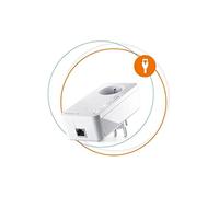 Devolo Magic 2 LAN - prise réseau CPL (1 adaptateur, 1 port Ethernet, Prise intégrée), Blanc, Magic 2, 2400 mbps