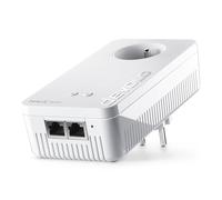 devolo Magic 2 WiFi 5 (ac) Adaptateur d'extension : 1x Adaptateur CPL WiFi (2400 Mbits, Mesh, 2x Gigabit Ethernet), idéal télétravail et streaming, prise française