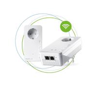 devolo Kit de démarrage Magic 2 WiFi next – Pont 1GbE, Wi‑Fi 5 bi‑bande, Branchement mural G