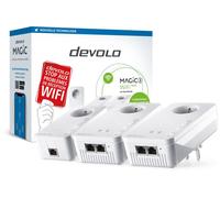 devolo Magic 2 WiFi next - Multiroom Kit - pont - - 1GbE, HomeGrid - Wi-Fi 5 - Bi-bande - Branchement mural (pack de 2)