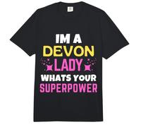 Devon Lady Quelle est ta Superpuissance Devon Day Comfort Colors Adult Heavyweight T-Shirt