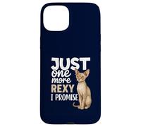 Devon Rex Cat Lover Just One More Rexy I Promise propriétaire d'animal de Compagnie Coque pour iPhone 15 Plus