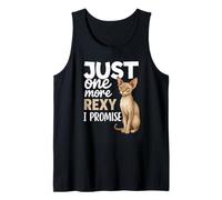 Devon Rex Cat Lover Just One More Rexy I Promise propriétaire d'animal de Compagnie Débardeur