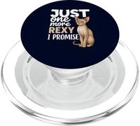 Devon Rex Cat Lover Just One More Rexy I Promise propriétaire d'animal de Compagnie PopSockets PopGrip pour MagSafe