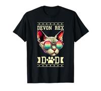 Devon Rex Dad Pixie Cats T-Shirt