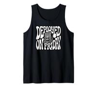 Devops Engineer Deployed on Friday Sysadmin Humor Débardeur