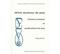 Devos montreur de mots : Discours comique et construction du sens