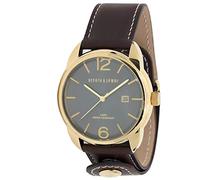 Devota&Lomba Montre Affichage analogique Bracelet et Cadran DL009M-02BRBLACK