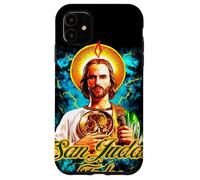 Devotees of Saint Jude Thaddeus San Judas Tadeo Portrait Coque pour iPhone 11