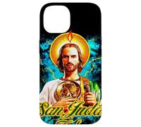 Devotees of Saint Jude Thaddeus San Judas Tadeo Portrait Coque pour iPhone 14