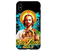 Devotees of Saint Jude Thaddeus San Judas Tadeo Portrait Coque pour iPhone XS Max