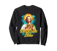 Devotees of Saint Jude Thaddeus San Judas Tadeo Portrait Sweatshirt