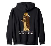 Dévotion catholique à Saint Thomas d'Aquin dans Le Corpus Christi Sweat à Capuche