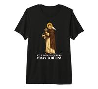 Dévotion catholique à Saint Thomas d'Aquin dans Le Corpus Christi T-Shirt Haut de Gamme