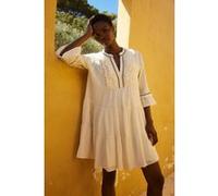 Devotion Twins Efisto Short Dress Gaze Offwhite Taille: XS | Robes Mini Outlet | Femme | Blanc