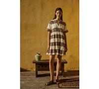 Devotion Twins Harmonia Midi Dress Jacquard Pink Green Taille: M | Robes Outlet | Femme | Vert