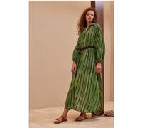 Devotion Twins Katalina Green-stripe Taille: M | Robes Chemises Outlet | Femme | Vert