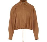 Devotion Twins Parallel Shirt Poplin Camel Taille: XS | Chemises à boutons Outlet | Femme | Marron